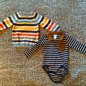 Boys H&M Shirt and Sweater